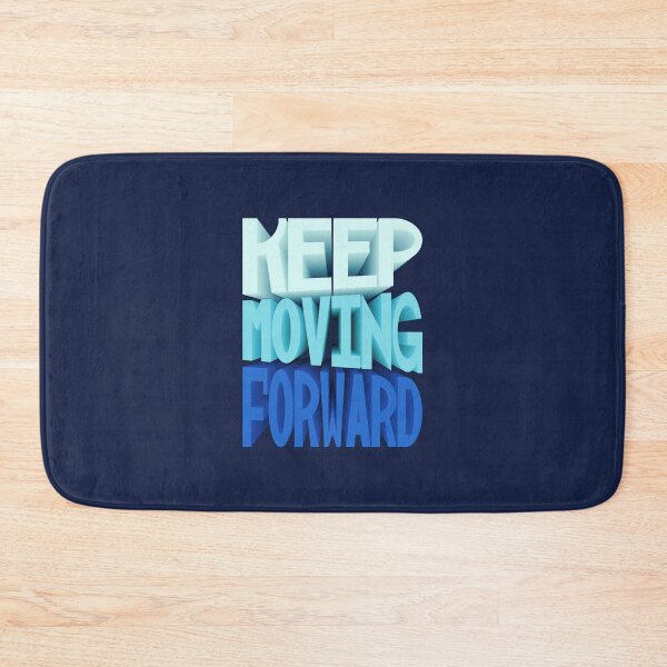 Item preview, 'KEEP MOVING FORWARD' 3D typography designed and sold by trepiu.