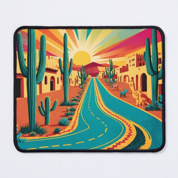 Item preview, Viesca Coahuila Magic Town Vintage Watercolor Travel Tourism Poster  designed and sold by TravelersGems.