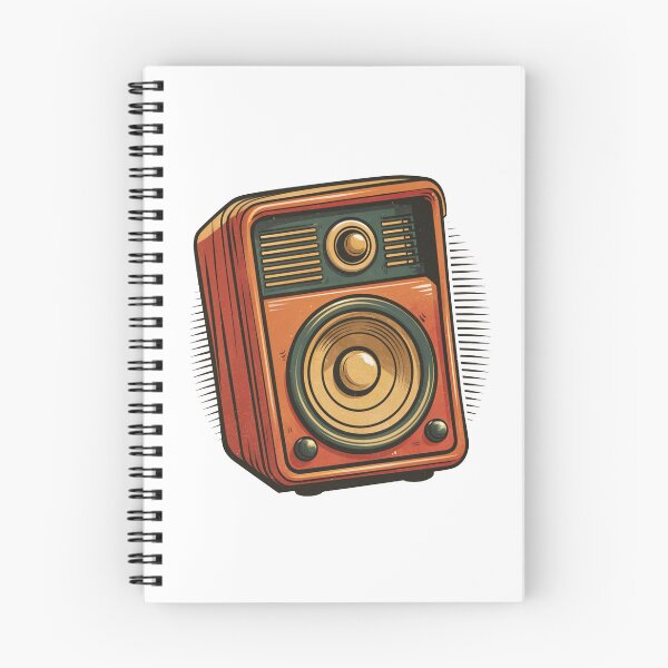 Item preview, Vintage Speaker Orange Noise designed and sold by kapsell.