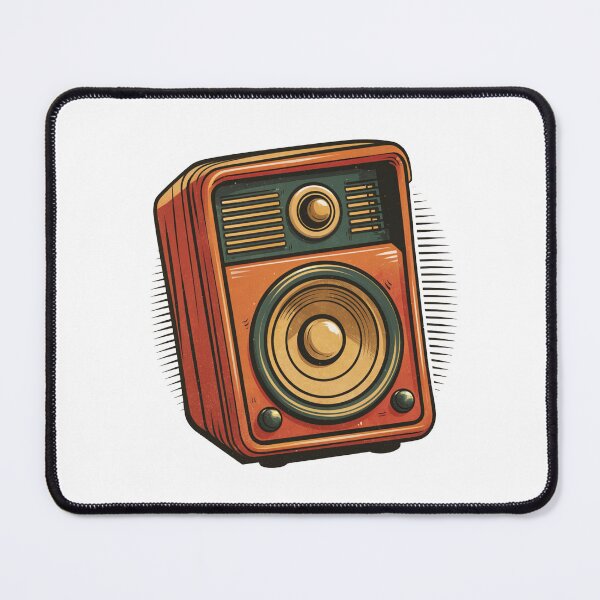 Item preview, Vintage Speaker Orange Noise designed and sold by kapsell.