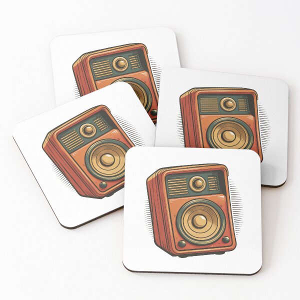 Item preview, Vintage Speaker Orange Noise designed and sold by kapsell.