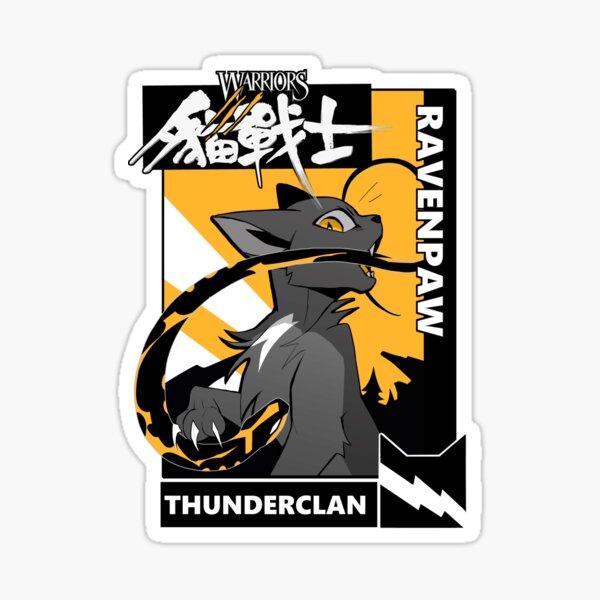 Item preview, Ravenpaw from Warrior Cats (Version 2) designed and sold by Chycero.