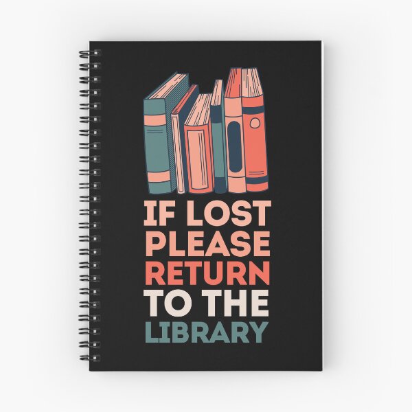 Item preview, If Lost Please Return To The Library-Library Borrow designed and sold by OnTheTrend.