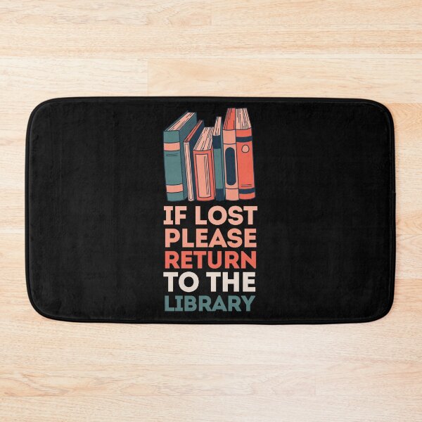 Item preview, If Lost Please Return To The Library-Library Borrow designed and sold by OnTheTrend.