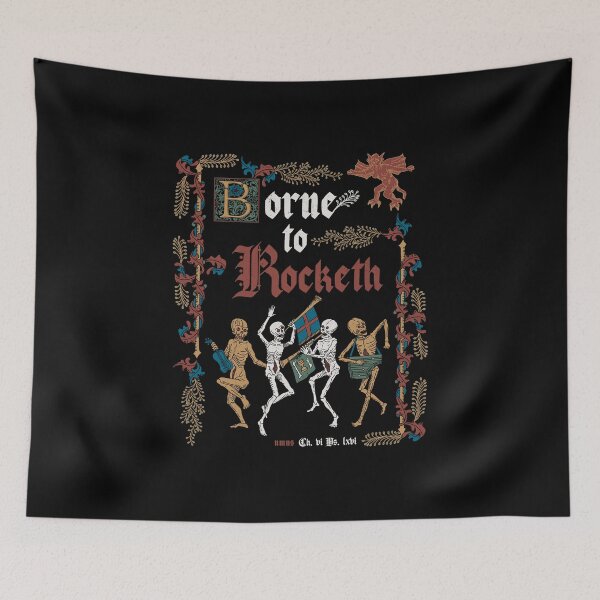 Item preview, Born to Rock Medieval Style - Vintage English Manuscript II designed and sold by Nemons.