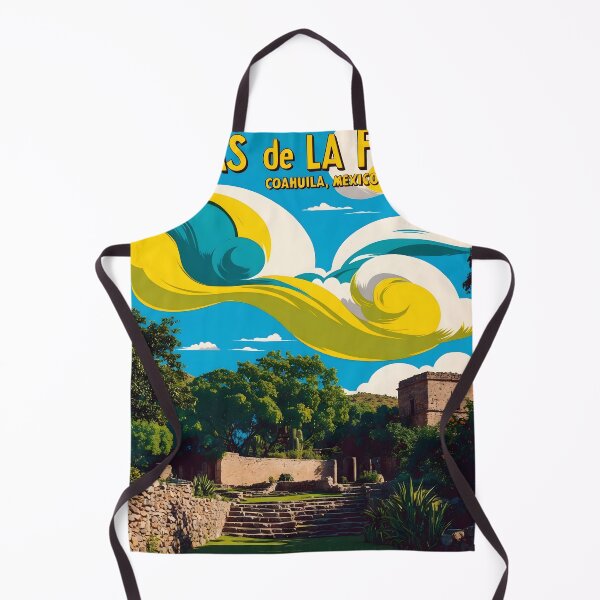 Item preview, Parras de la Fuente Coahuila Magic Town Vintage Watercolor Travel Tourism Poster designed and sold by TravelersGems.