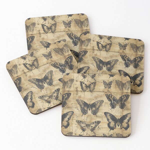 Item preview, SEPIA LEPIDOPTERA Dark Academia designed and sold by Frenchifique.