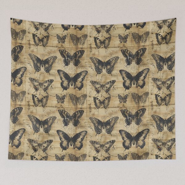 Item preview, SEPIA LEPIDOPTERA Dark Academia designed and sold by Frenchifique.