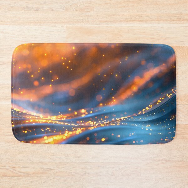 Item preview,  Gentle aqua blue waves and smooth gradients for calming and soothing backgrounds designed and sold by ArteeInnovation.