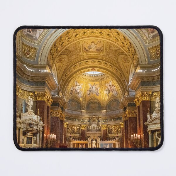 Item preview, Inside St Stephen church in Budapest designed and sold by pietrofoto.