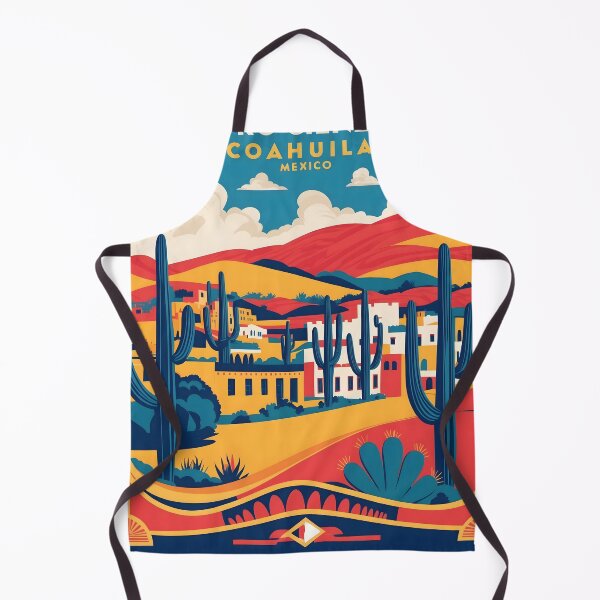Item preview, Cuatro Cienegas Coahuila Mexico Magic Town Vintage Travel Tourism designed and sold by TravelersGems.