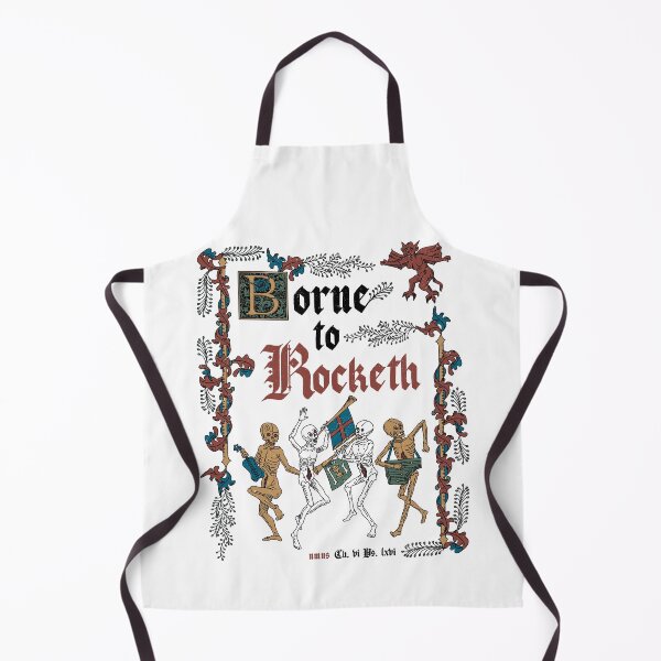 Item preview, Born to Rock Medieval Style - Vintage English Manuscript designed and sold by Nemons.
