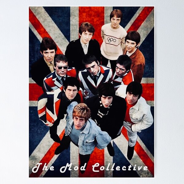 Item preview, The Mod Collective Supergroup - 60’s sixties seventies small faces, the who, the jam, Weller, mod, we are the mods. designed and sold by Kludoman.