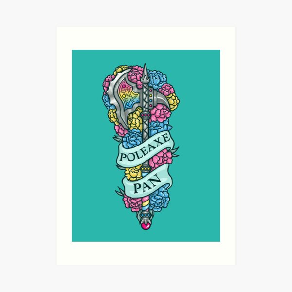 POLEAXE PAN Art Print