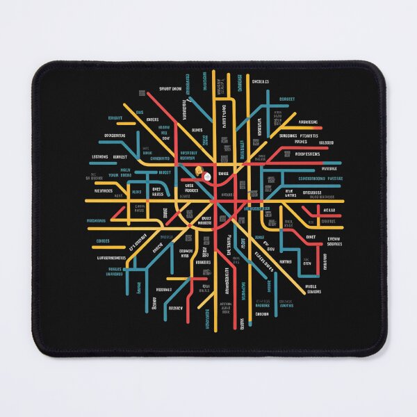 Item preview, MBTA map t-shirt design illustration designed and sold by MRFEZOO2030.