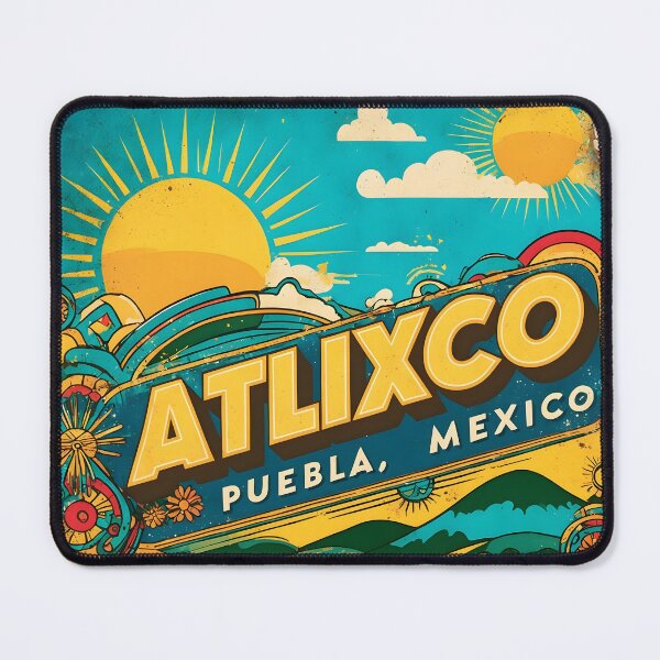 Item preview, Atlixco Puebla Mexico Magic Town Vintage Travel Tourism designed and sold by TravelersGems.