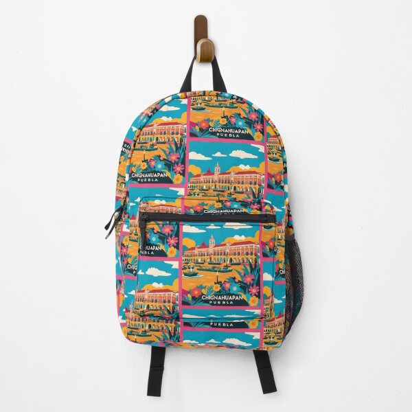 Item preview, Chignahuapan Puebla Mexico Magic Town Vintage Travel Tourism designed and sold by TravelersGems.