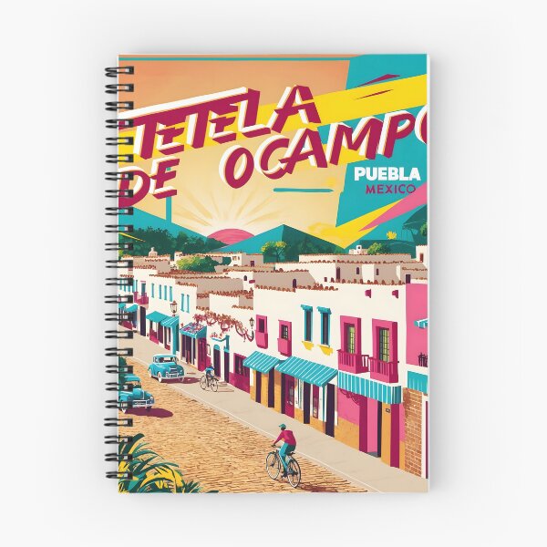 Item preview, Tetela de Ocampo Puebla Mexico Magic Town Vintage Travel Tourism designed and sold by TravelersGems.