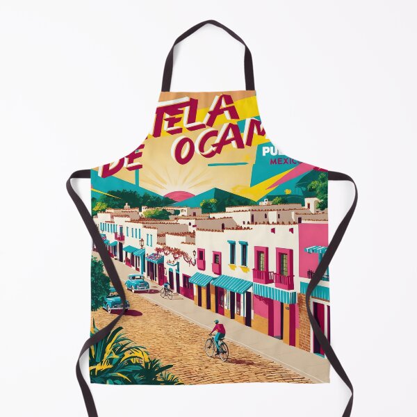 Item preview, Tetela de Ocampo Puebla Mexico Magic Town Vintage Travel Tourism designed and sold by TravelersGems.