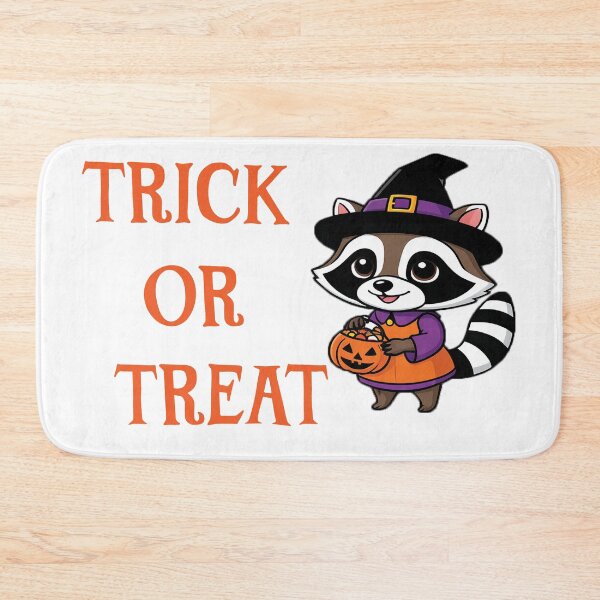 Item preview, Cute Raccoon Halloween Trick-or-Treating Bucket #1 designed and sold by Sensepiphoria.