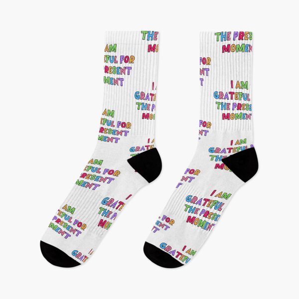 Item preview, I Am Grateful For The Present Moment! Positive Affirmation designed and sold by smalldesignbox.