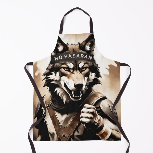 Item preview, " No pasaran " wolf designed and sold by django727.