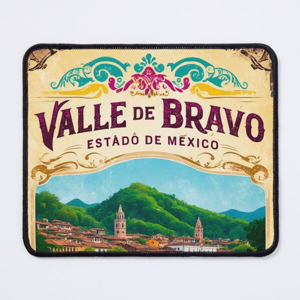 Item preview, Valle de Bravo Estado de Mexico Mexico Magic Town Postcard Vintage Travel designed and sold by TravelPostcardGems.