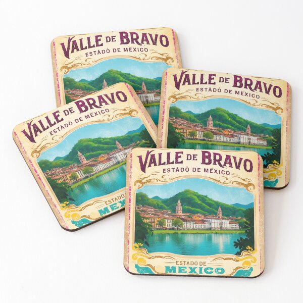 Item preview, Valle de Bravo Estado de Mexico Mexico Magic Town Postcard Vintage Travel designed and sold by TravelPostcardGems.