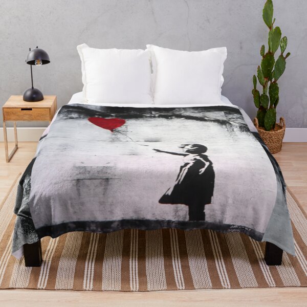 Item preview, Banksy Graffiti - Girl with A Red Balloon, Street art designed and sold by InnaPo ⭐⭐⭐⭐⭐.