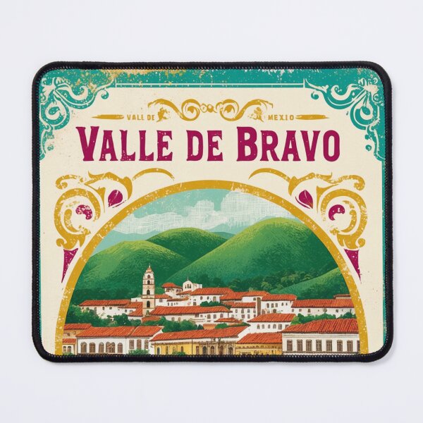 Item preview, Valle de Bravo Estado de Mexico Mexico Magic Town Postcard Vintage Travel designed and sold by TravelPostcardGems.