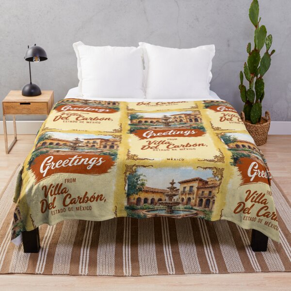 Item preview, Villa del Carbon Estado de Mexico Mexico Magic Town Postcard Vintage Travel designed and sold by TravelPostcardGems.