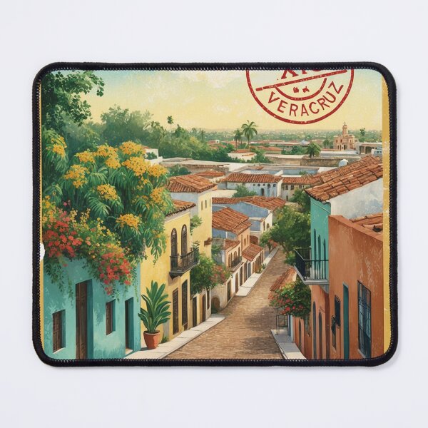 Item preview, Xico Veracruz Mexico Magic Town Postcard Vintage Travel designed and sold by TravelPostcardGems.