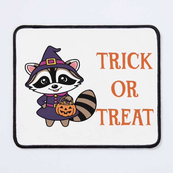 Item preview, Cute Raccoon Halloween Trick-or-Treating Bucket! #2 designed and sold by Sensepiphoria.