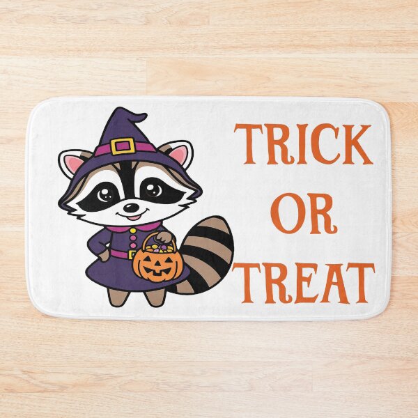Item preview, Cute Raccoon Halloween Trick-or-Treating Bucket! #2 designed and sold by Sensepiphoria.