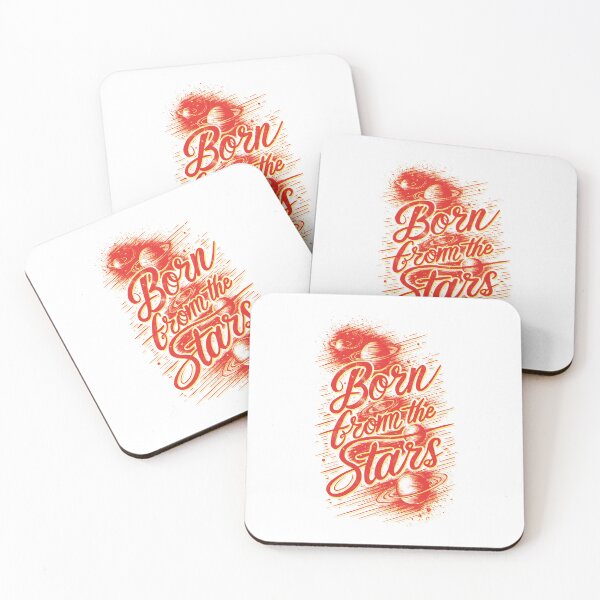 Item preview, Copy of born from the stars_red version_vintage graphic designed and sold by FORPOTATOPARTY.