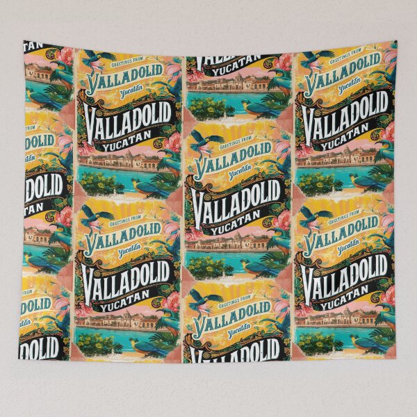 Item preview, Valladolid Yucatan Mexico Magic Town Postcard Vintage Travel designed and sold by TravelPostcardGems.