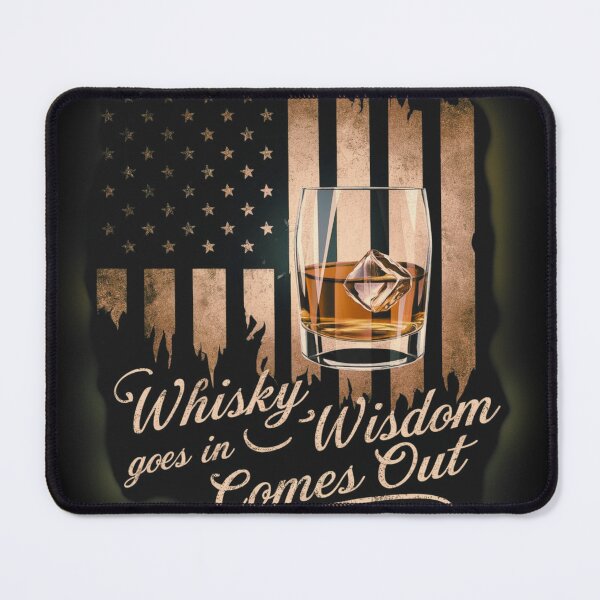 Item preview, Whiskey Goes In - Wisdom Comes Out designed and sold by Print_Fuse.