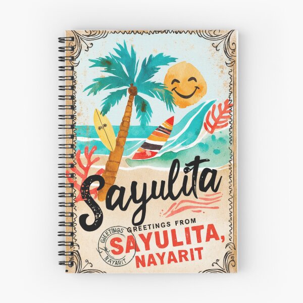 Item preview, Sayulita Nayarit Mexico Magic Town Postcard Vintage Travel designed and sold by TravelPostcardGems.