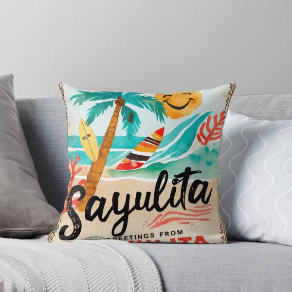Item preview, Sayulita Nayarit Mexico Magic Town Postcard Vintage Travel designed and sold by TravelPostcardGems.