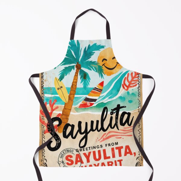 Item preview, Sayulita Nayarit Mexico Magic Town Postcard Vintage Travel designed and sold by TravelPostcardGems.