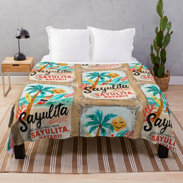 Item preview, Sayulita Nayarit Mexico Magic Town Postcard Vintage Travel designed and sold by TravelPostcardGems.