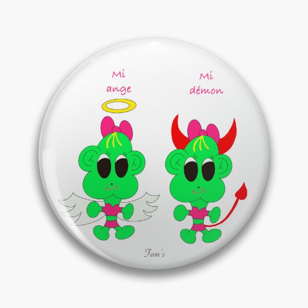 Item preview, Fam’s Animation - Mélissa half-angel, half-demon designed and sold by FamsAnimation.