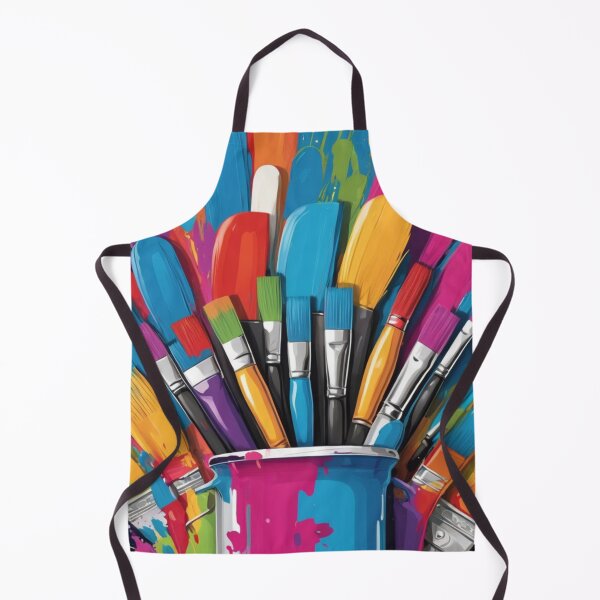 Artikelvorschau, Bunte Spaß Pinsel und Farbe Design entworfen und verkauft von LemonHorse.