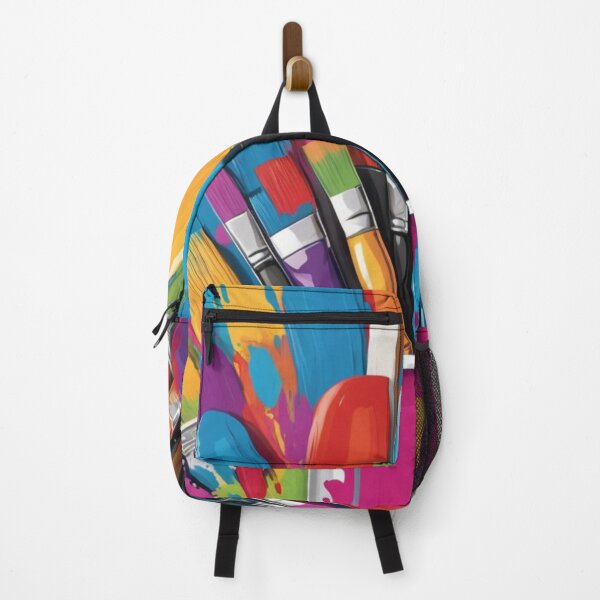 Item preview, Colorful Fun Paintbrushes and Paint Design designed and sold by LemonHorse.