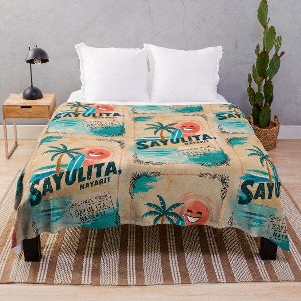 Item preview, Sayulita Nayarit Mexico Magic Town Postcard Vintage Travel designed and sold by TravelPostcardGems.