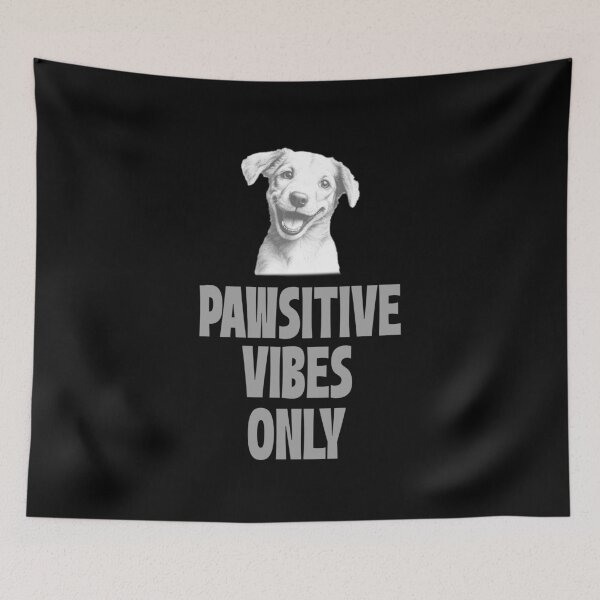 Item preview, Pawsitive Vibes Only designed and sold by 87-Aesthetics.