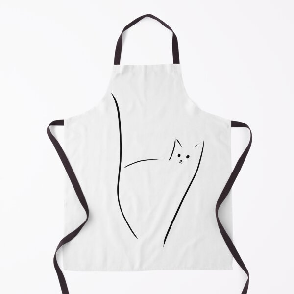 Item preview, Line art cat designed and sold by kitty-kingdom.
