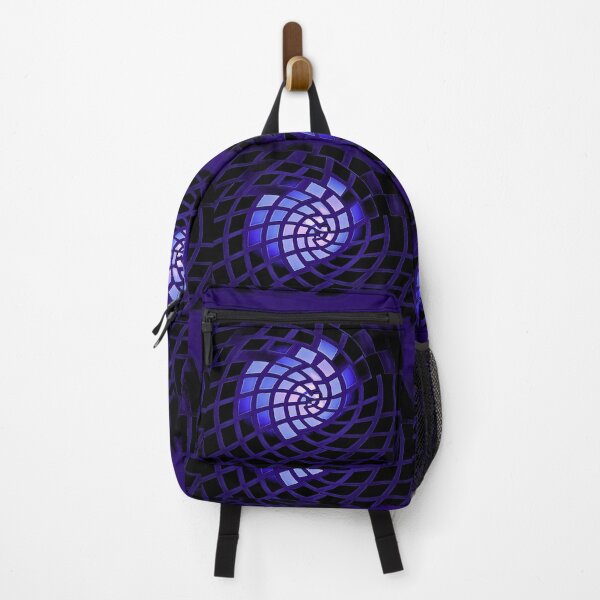 Item preview, LUMINARY- spiral pattern of blue and purple rectangular shapes that gradually converge towards the center designed and sold by Atmosferica.