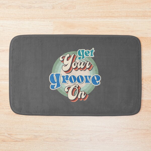 Item preview, 'Get your groove on' retro design typography designed and sold by trepiu.