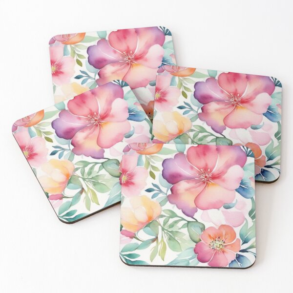 Item preview,  Fragile flowers in watercolor illustrations designed and sold by KilianSzmid.